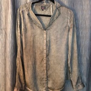 i Jeans by Buffalo Silk Button Down